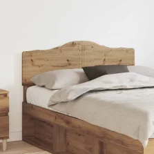 vidaXL Fejtámla fejtámlával Artisan tölgy 120 cm Faanyag