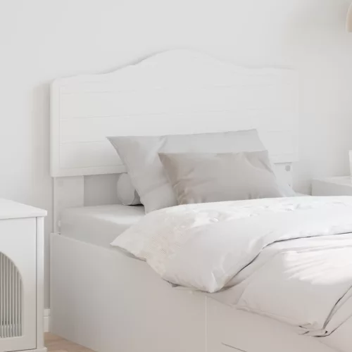 vidaXL Fejtámla fejtámlával Fehér 75 cm Faanyag