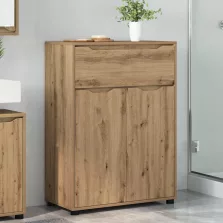   vidaXL Fürdőszoba Székény Artisan tölgy 72,5 x 36,5 x 100 cm Faanyag