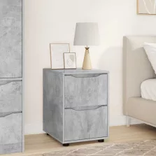   vidaXL Tárolószekrény Beton Szürke 40 x 48 x 57 cm Faanyag