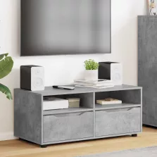   vidaXL TV szekrény fiókkal Beton Szürke 100 x 48 x 43 cm Faanyag