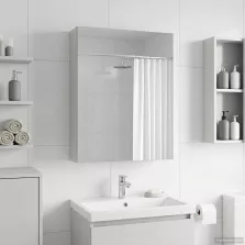   vidaXL Fürdőszobai tükörszekrény Fehér 50 x 14,5 x 70 cm Faanyag