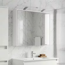   vidaXL Fürdőszobai tükörszekrény Fehér 73,5 x 16 x 62,5 cm Faanyag