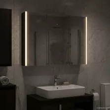   vidaXL Fürdőszobai tükörszekrény Fekete tölgy 103,5 x 15,5 x 70 cm