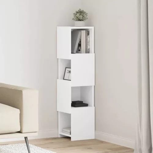 vidaXL Sarokszekrény 25,5x25x102cm Faanyag