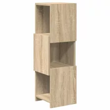 vidaXL Sarokszekrény Fehér 25,5x25x80cm Faanyag
