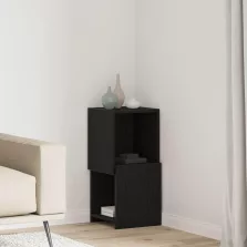 vidaXL Sarokszekrény Fehér 30,5x30x65cm Faanyag