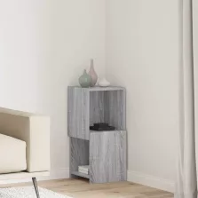 vidaXL Sarokszekrény Fehér 30,5x30x65cm Faanyag