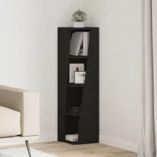vidaXL Sarokszekrény Fehér 27,5x27x102cm Faanyag