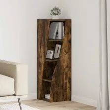 vidaXL Sarokszekrény Fehér 32x32x102cm Faanyag