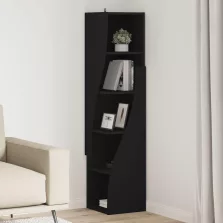 vidaXL Sarokszekrény Fehér 32x32x140cm Faanyag