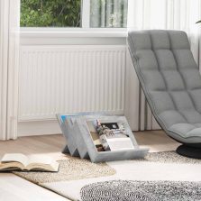   vidaXL Magazin állvány Beton Szürke 53 x 40 x 28.5 cm Faanyag