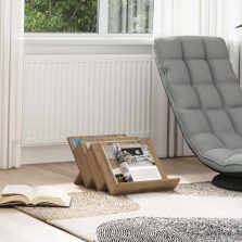   vidaXL Magazin állvány Artisan tölgy 53 x 40 x 28.5 cm Faanyag