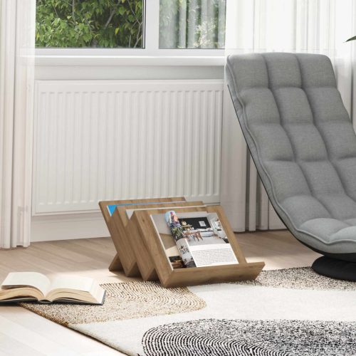 vidaXL Magazin állvány Artisan tölgy 53 x 40 x 28.5 cm Faanyag