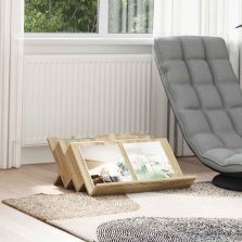   vidaXL Magazin állvány Sonoma tölgy 65 x 53 x 28,5 cm Faanyag