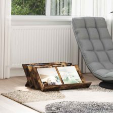   vidaXL Magazin állvány Füstölt tölgy 65 x 53 x 28,5 cm Faanyag