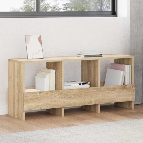 vidaXL Magazin állvány Sonoma tölgy 102 x 30 x 45 cm