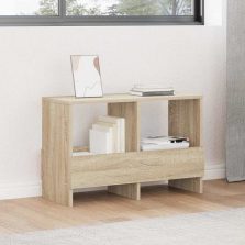 vidaXL Magazin állvány Sonoma tölgy 68,5 x 30 x 45 cm