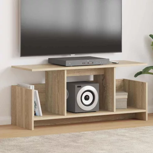 vidaXL TV állvány Sonoma tölgy 102 x 35 x 45 cm Faanyag