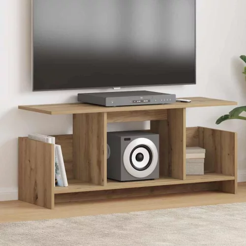 vidaXL TV állvány Artisan tölgy 102 x 35 x 45 cm Faanyag