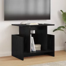  vidaXL TV állvány 2 pcs Fekete tölgy 50 x 35 x 45 cm Faanyag