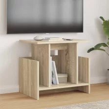  vidaXL TV állvány 2 pcs Sonoma tölgy 50 x 35 x 45 cm Faanyag