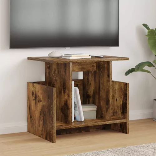 vidaXL TV állvány 2 pcs Füstölt tölgy 50 x 35 x 45 cm Faanyag