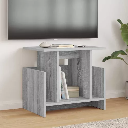 vidaXL TV állvány 2 pcs Szürke Sonoma 50 x 35 x 45 cm Faanyag
