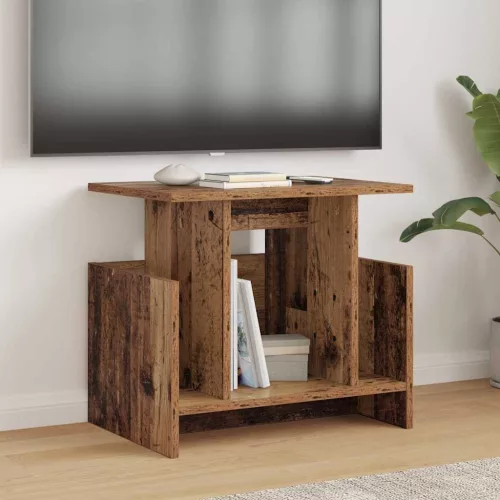 vidaXL TV állvány 2 pcs Öreg fa 50 x 35 x 45 cm Faanyag