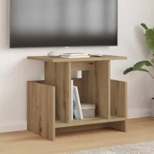 vidaXL TV állvány Artisan tölgy 50 x 35 x 45 cm Faanyag