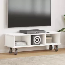 vidaXL TV állvány Fehér 100 x 35 x 35 cm Faanyag