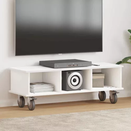 vidaXL TV állvány Fehér 100 x 35 x 35 cm Faanyag