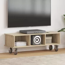 vidaXL TV állvány Sonoma tölgy 100 x 35 x 35 cm Faanyag