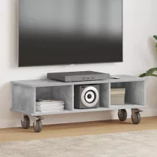 vidaXL TV állvány Beton Szürke 100 x 35 x 35 cm Faanyag