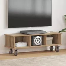 vidaXL TV állvány Artisan tölgy 100 x 35 x 35 cm Faanyag