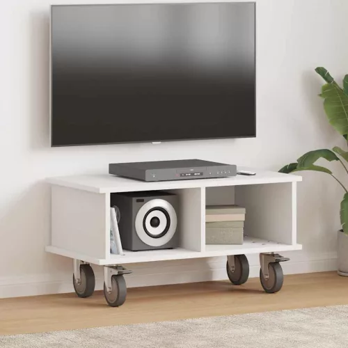 vidaXL TV állvány Fehér 68,5 x 35 x 35 cm Faanyag