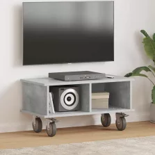 vidaXL TV állvány Beton Szürke 68,5 x 35 x 35 cm Faanyag