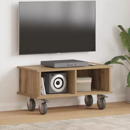 vidaXL TV állvány Artisan tölgy 68,5 x 35 x 35 cm Faanyag