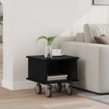 vidaXL TV állvány Fekete tölgy 37 x 35 x 35 cm Faanyag