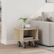 vidaXL TV állvány Sonoma tölgy 37 x 35 x 35 cm Faanyag