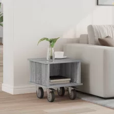 vidaXL TV állvány Szürke Sonoma 37 x 35 x 35 cm Faanyag