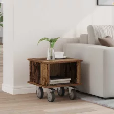 vidaXL TV állvány Öreg fa 37 x 35 x 35 cm Faanyag