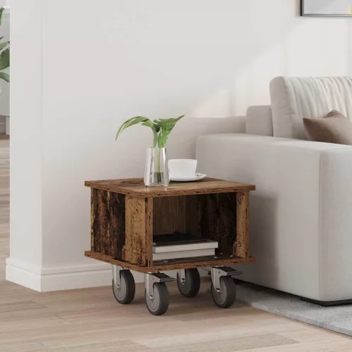 vidaXL TV állvány Öreg fa 37 x 35 x 35 cm Faanyag