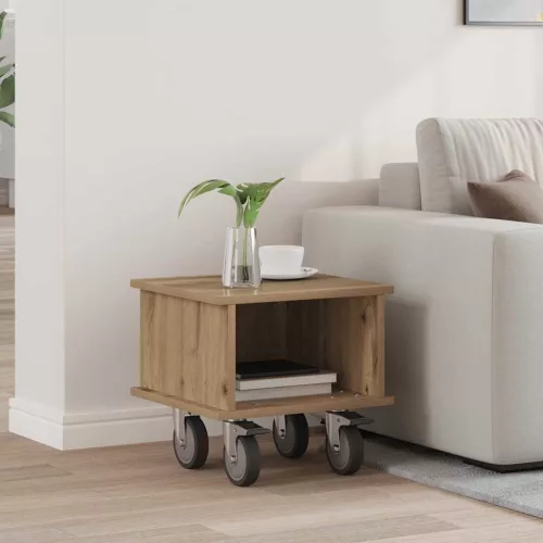 vidaXL TV állvány Artisan tölgy 37 x 35 x 35 cm Faanyag