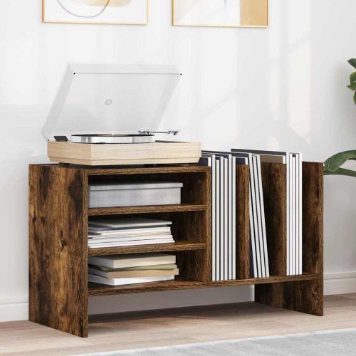 vidaXL Hanglemez szekrény Füstölt tölgy 78,5 x 35 x 45 cm Faanyag