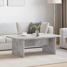   vidaXL Dohányzóasztal Beton Szürke 93 x 53 x 33 cm Faanyag