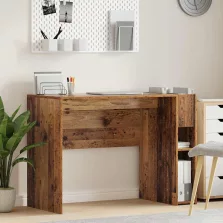 vidaXL Asztal Öreg fa 109 x 50 x 78 cm Faanyag