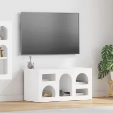 vidaXL TV szekrény Fehér 80 x 35 x 40 cm Faanyag