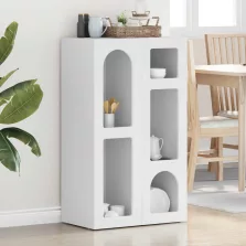 vidaXL Széf Fehér 59 x 35 x 100,5 cm Faanyag
