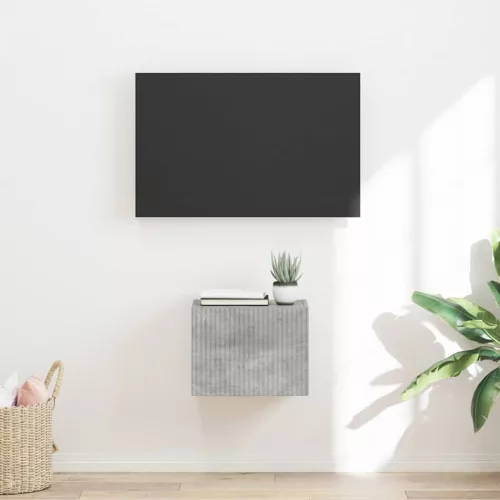 vidaXL TV Fali Szekrény Beton 60 x 31 x 29.5 cm Faanyag